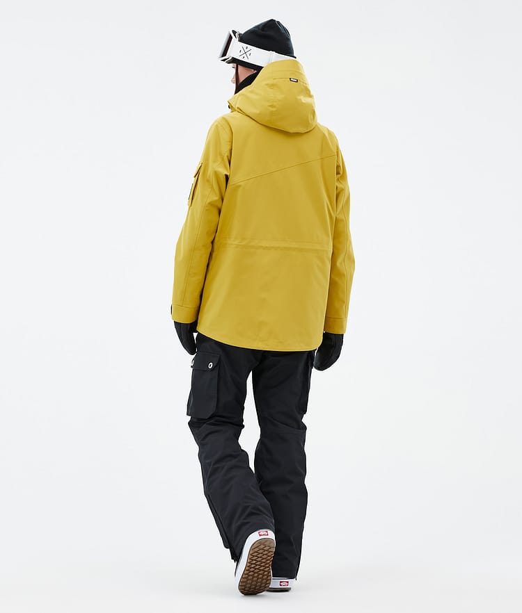 Adept W Veste Snowboard Femme Yellow, Image 4 sur 9