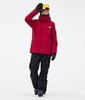 Adept W Skijacke Damen Deep Red, Bild 2 von 9