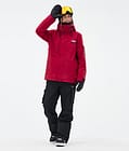 Adept W Veste Snowboard Femme Deep Red, Image 2 sur 9