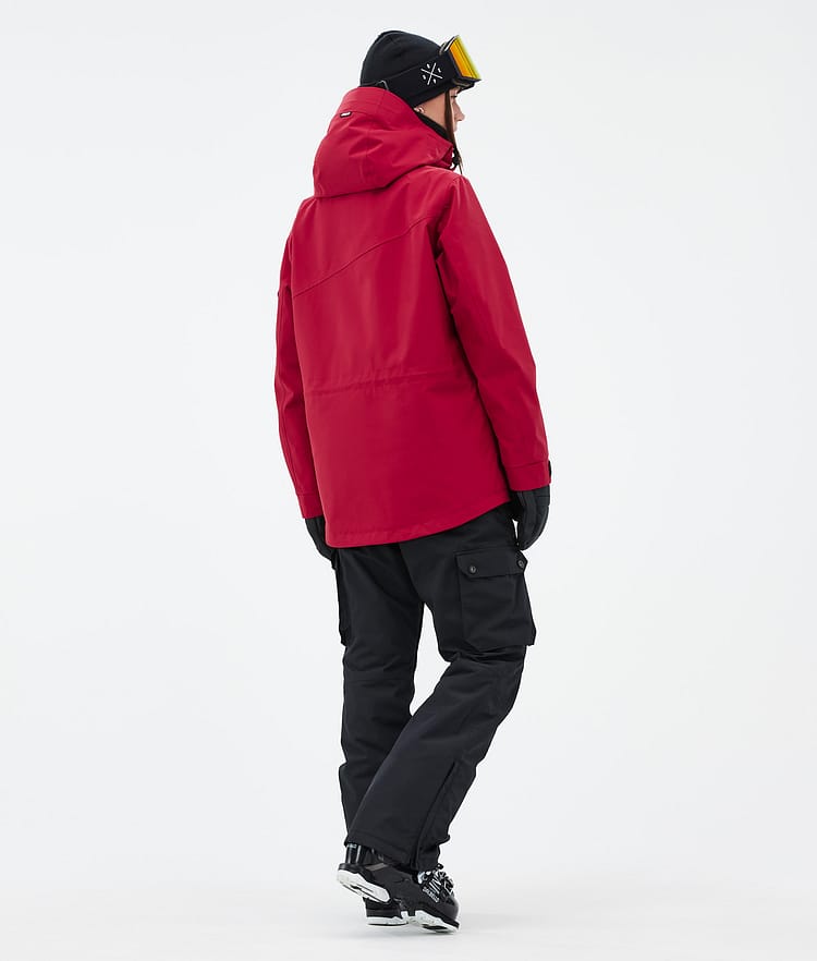 Adept W Ski Jacket Women Deep Red, Image 4 of 9