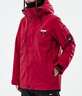 Adept W Manteau Ski Femme Deep Red, Image 7 sur 9