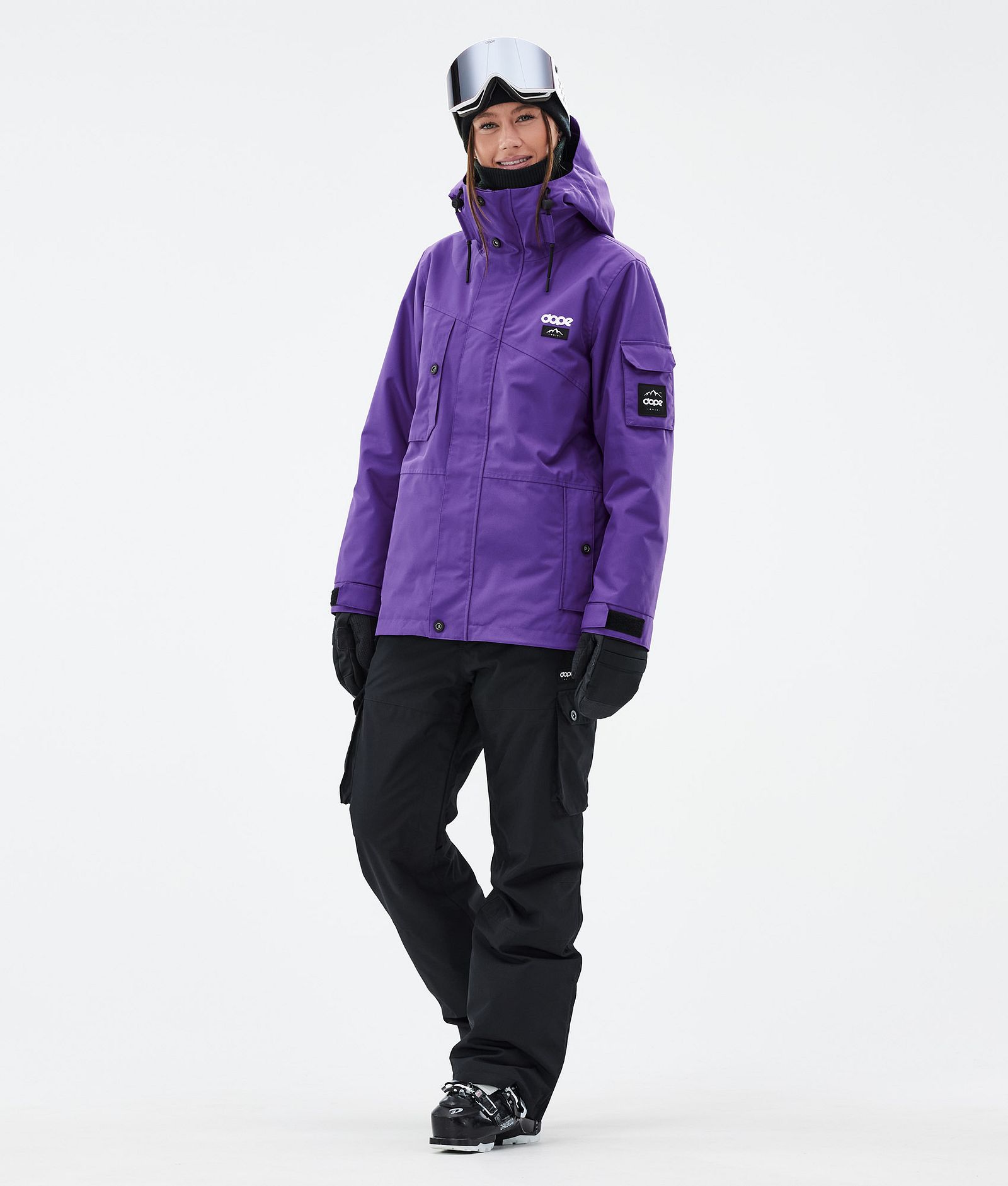 Adept W Ski jas Dames Vivid Purple, Afbeelding 2 van 9