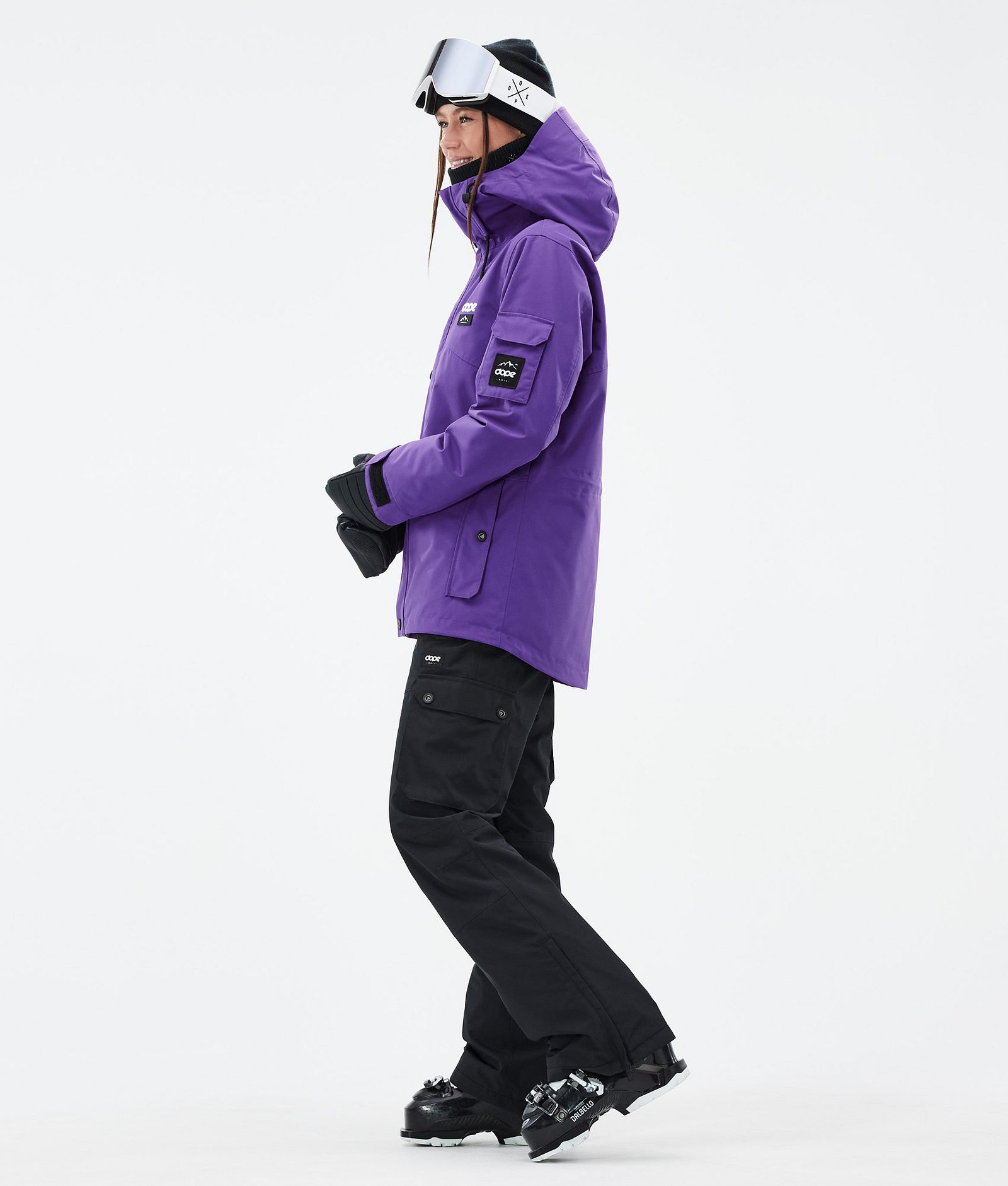 Adept W Veste de Ski Femme Vivid Purple, Image 3 sur 9