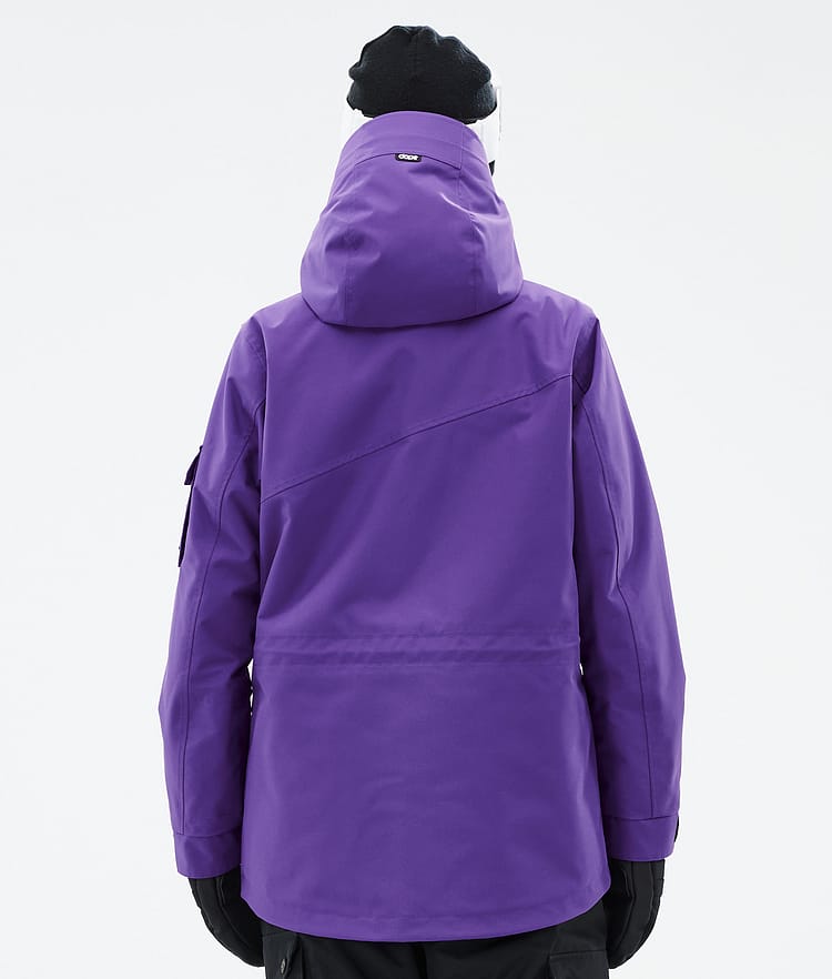 Adept W Skijacke Damen Vivid Purple, Bild 6 von 9