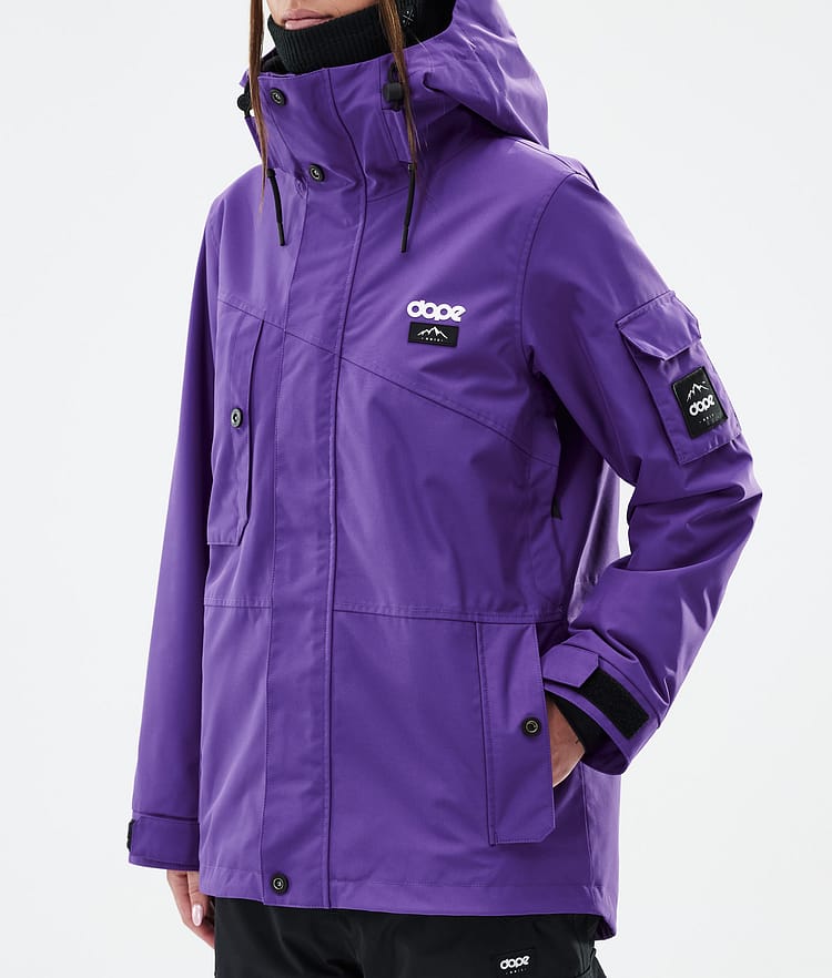 Adept W Snowboard Jacket Women Vivid Purple, Image 7 of 9