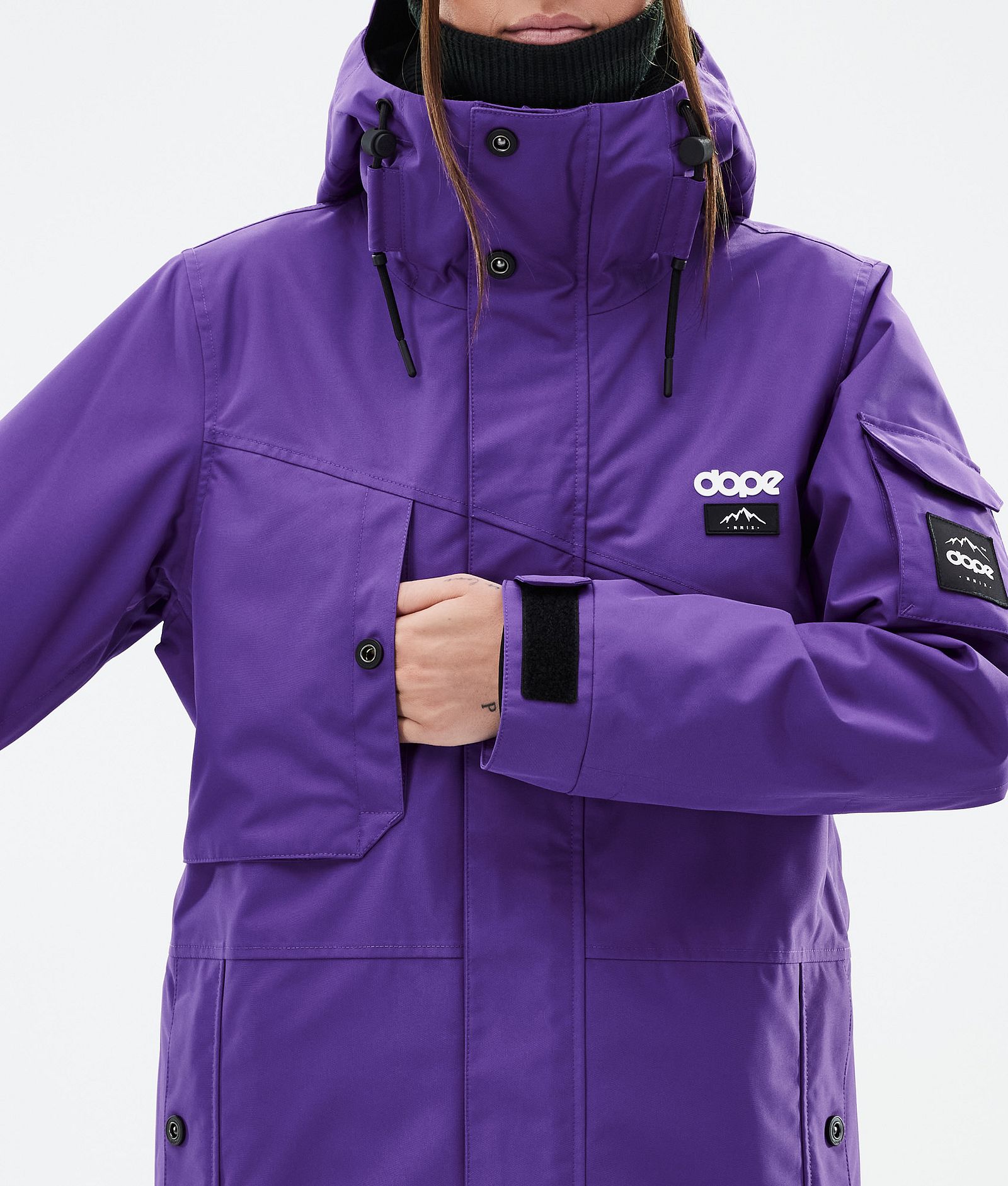 Adept W Snowboard Jacket Women Vivid Purple, Image 8 of 9