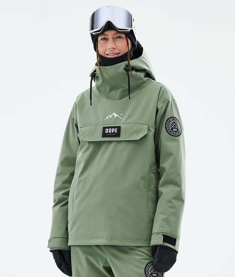 Blizzard W Kurtka Snowboardowa Kobiety Moss Green, Zdjęcie 1 z 8