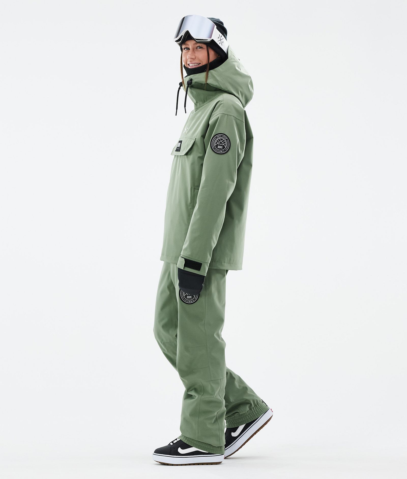 Blizzard W Snowboardjakke Dame Moss Green, Bilde 3 av 8