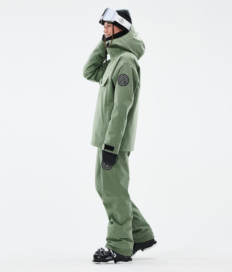 Blizzard W Manteau Ski Femme Moss Green, Image 3 sur 8