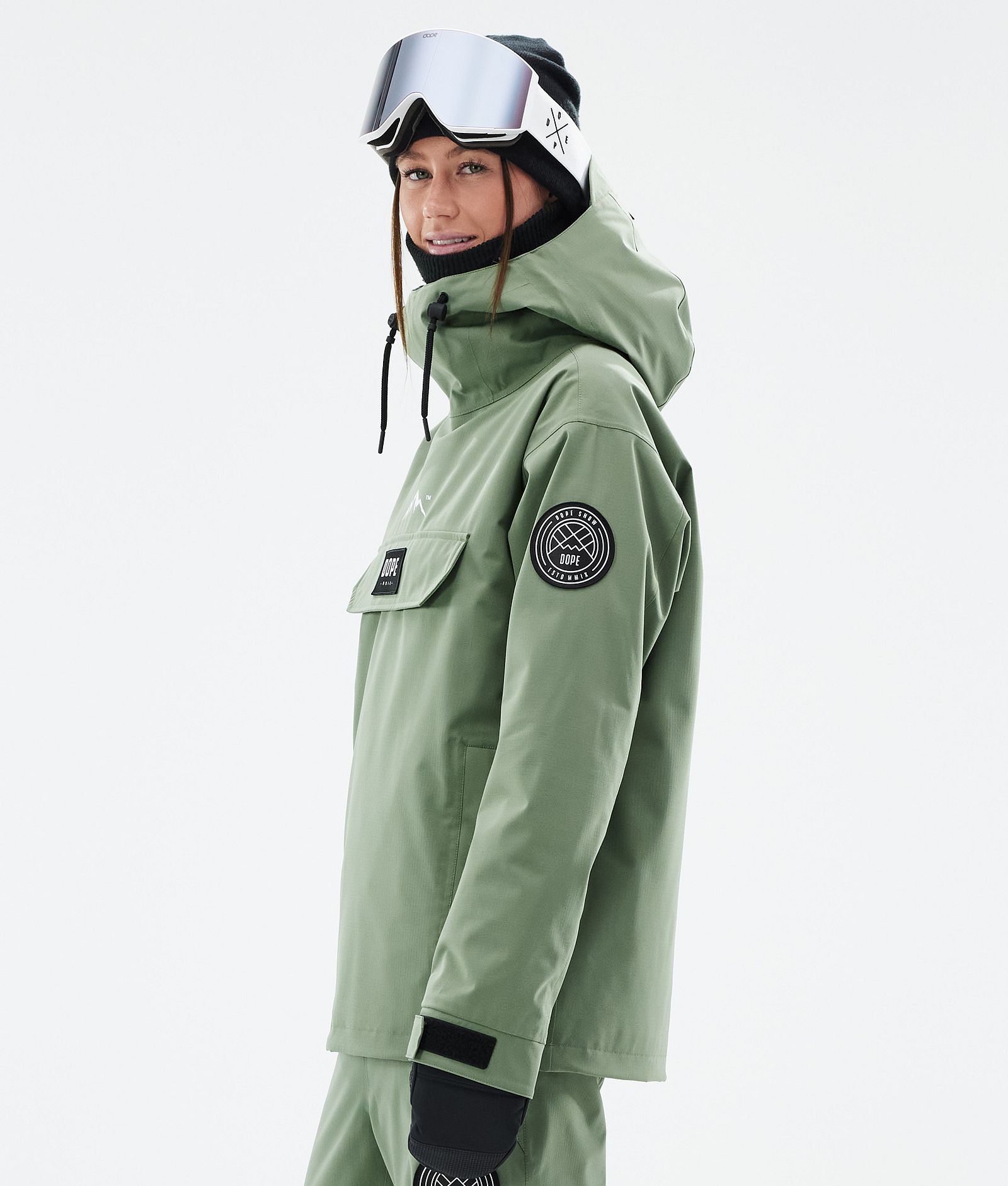 Blizzard W Manteau Ski Femme Moss Green, Image 5 sur 8