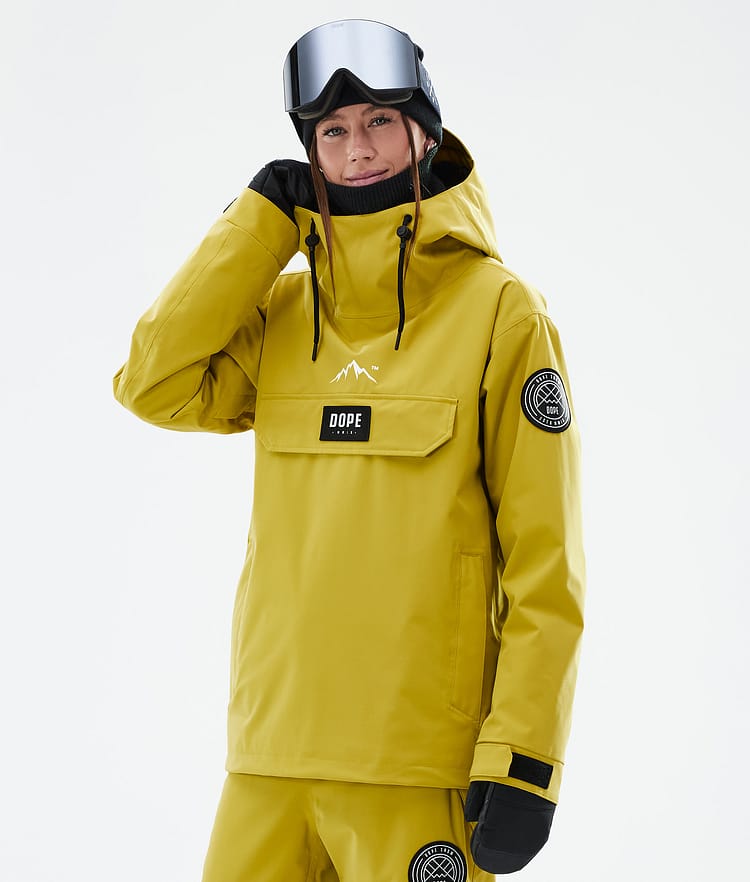 Blizzard W Kurtka Snowboardowa Kobiety Yellow, Zdjęcie 1 z 8