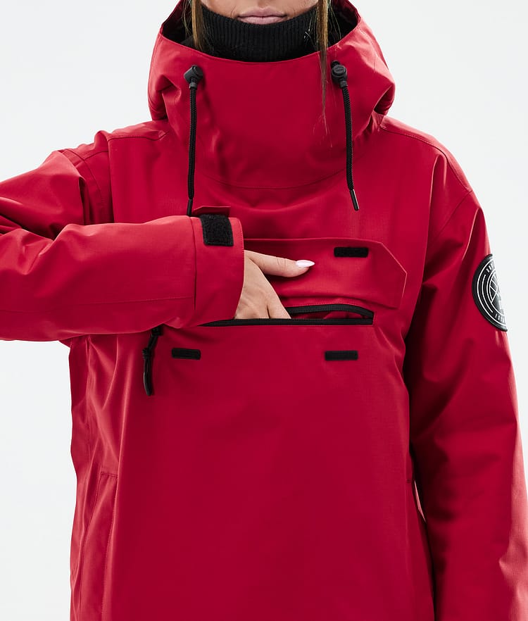 Blizzard W Snowboardjakke Dame Deep Red, Billede 8 af 8