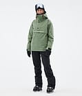 Legacy W Manteau Ski Femme Moss Green, Image 2 sur 8