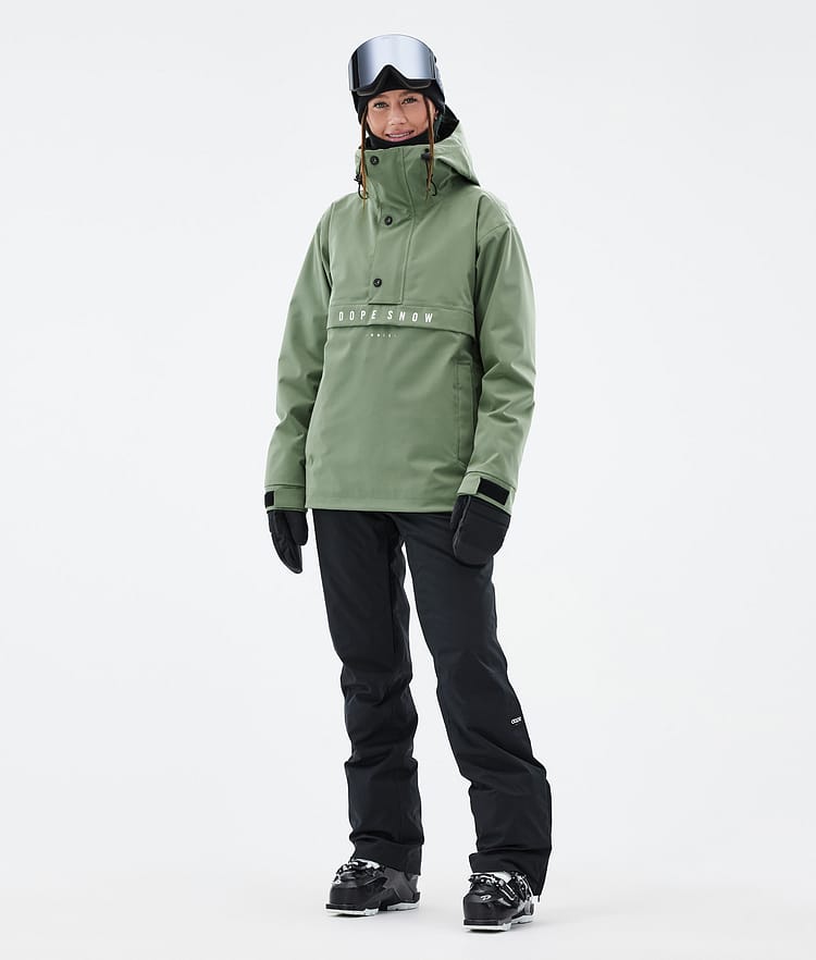 Legacy W Ski Jacket Women Moss Green, Image 2 of 8