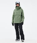 Legacy W Veste Snowboard Femme Moss Green, Image 2 sur 8