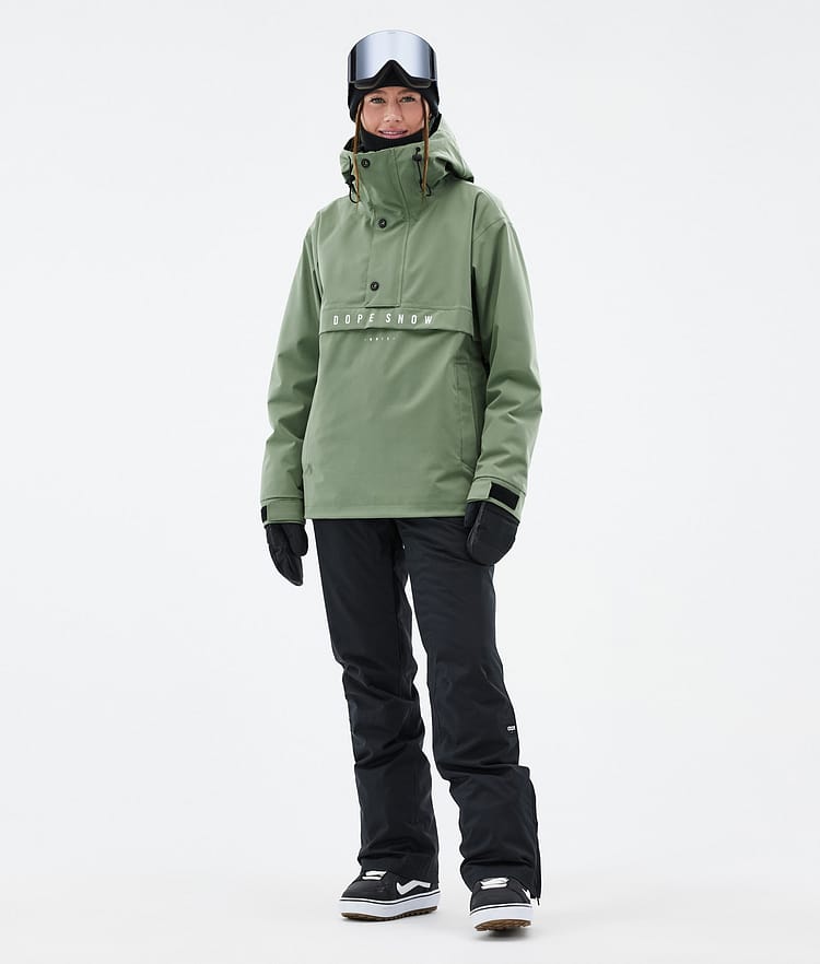 Legacy W Snowboardjacka Dam Moss Green, Bild 2 av 8