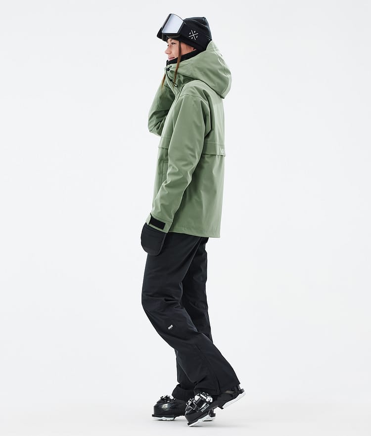 Legacy W Manteau Ski Femme Moss Green, Image 3 sur 8