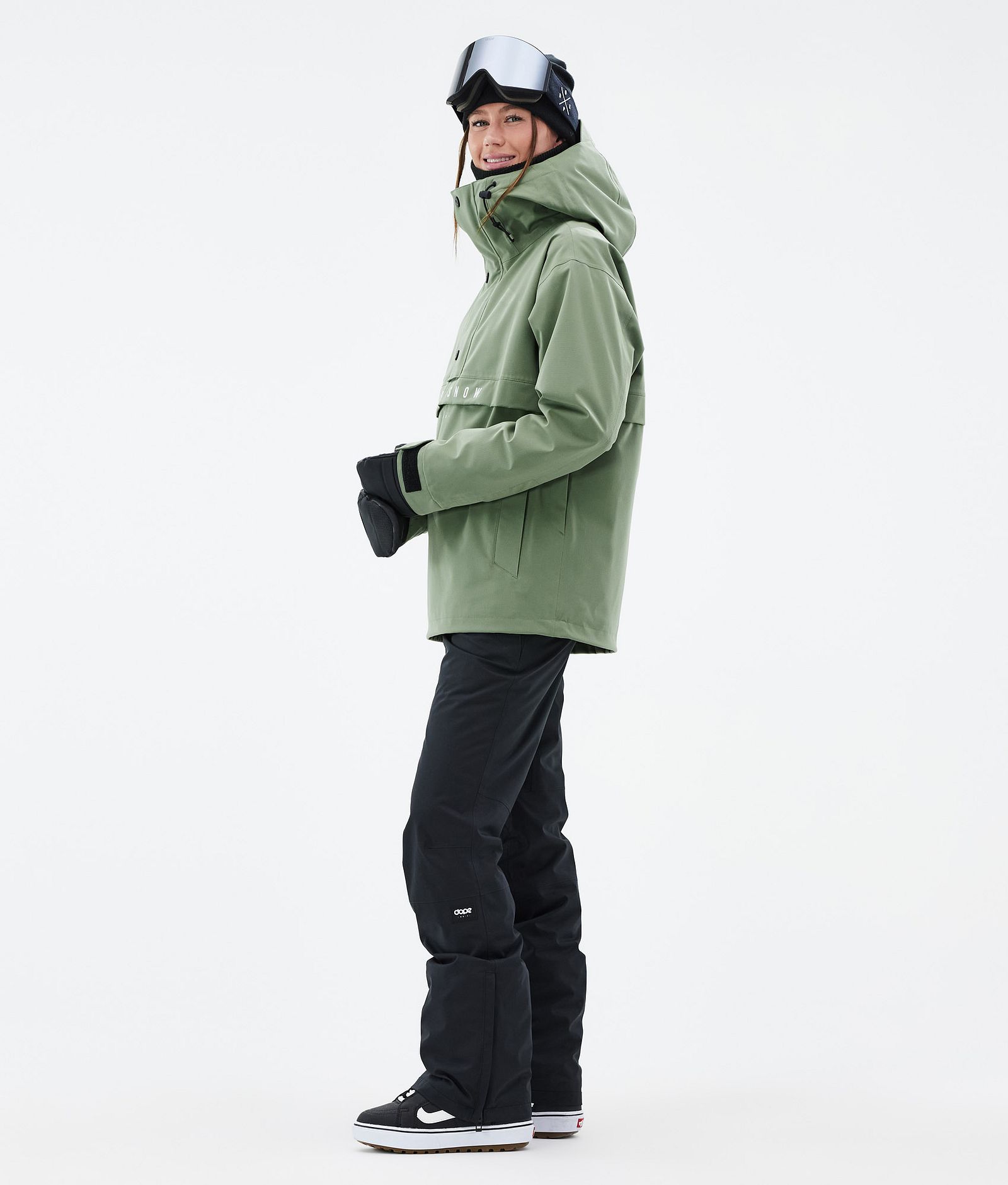 Legacy W Veste Snowboard Femme Moss Green, Image 3 sur 8