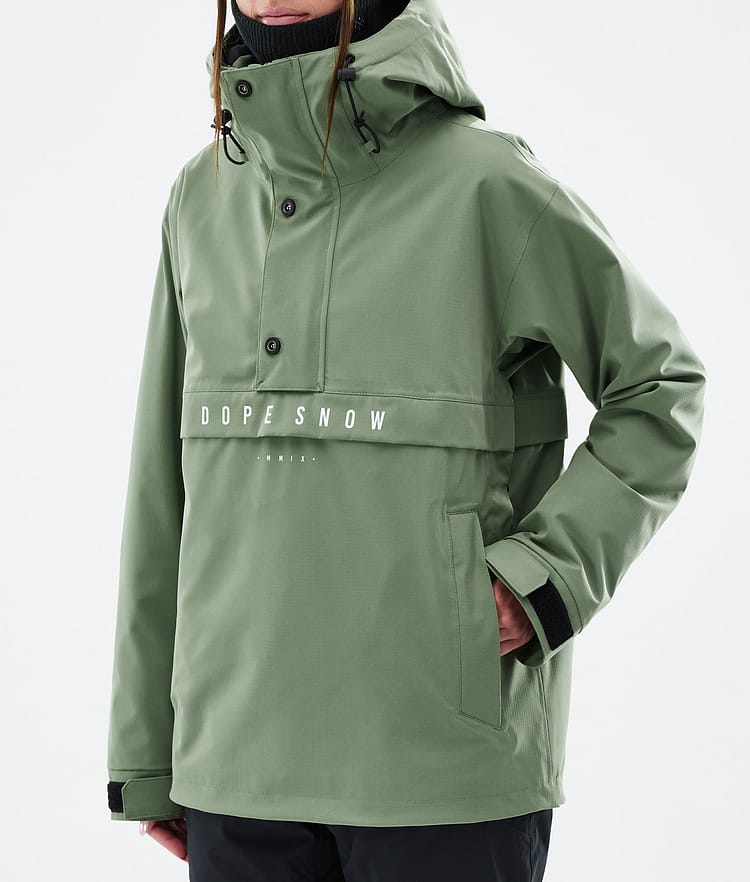 Legacy W Snowboard Jacket Women Moss Green, Image 7 of 8