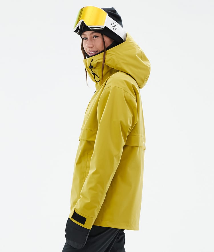 Legacy W Skijacke Damen Yellow, Bild 5 von 8