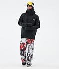 Iconic Snowboardbyxa Herr Spray Black Red, Bild 2 av 7