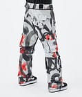 Iconic Pantalon de Snowboard Homme Spray Black Red, Image 4 sur 7