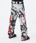 Iconic Ski Pants Men Spray Black Red, Image 4 of 7