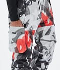 Iconic Pantalon de Ski Homme Spray Black Red, Image 6 sur 7