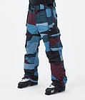 Iconic Pantalon de Ski Homme Shards Burgundy Blue, Image 1 sur 7