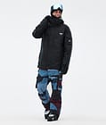 Iconic Ski Pants Men Shards Burgundy Blue, Image 2 of 7