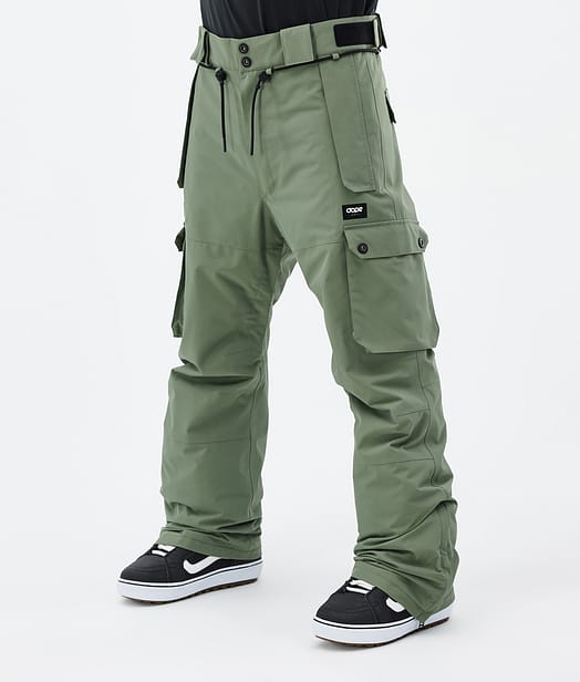 Iconic Snowboardbyxa Herr Moss Green