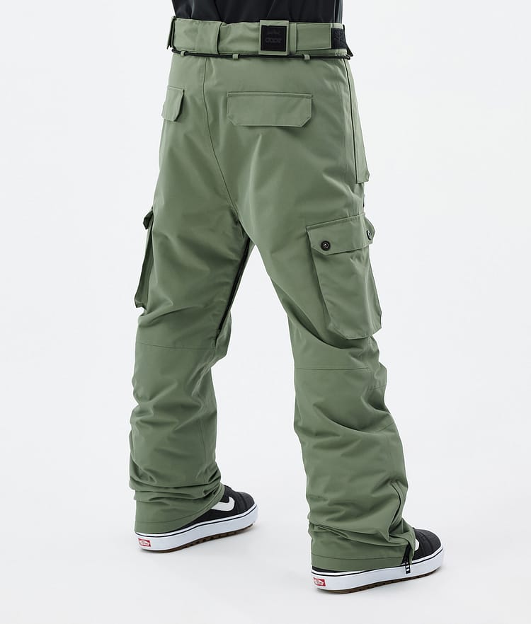 Iconic Snowboard Pants Men Moss Green, Image 4 of 7