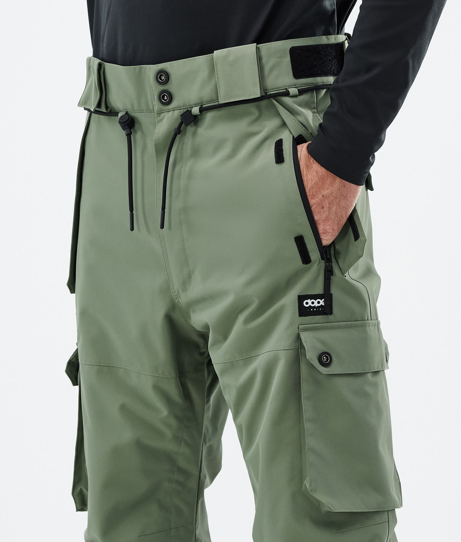 Iconic Ski Pants Men Moss Green, Image 5 of 7