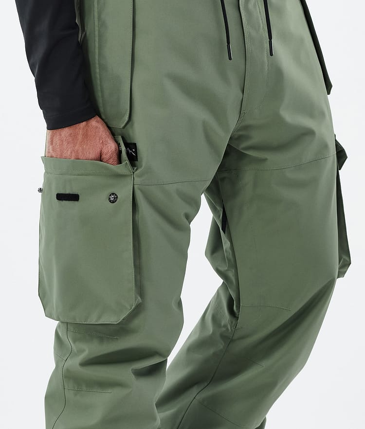 Iconic Pantalon de Snowboard Homme Moss Green, Image 6 sur 7