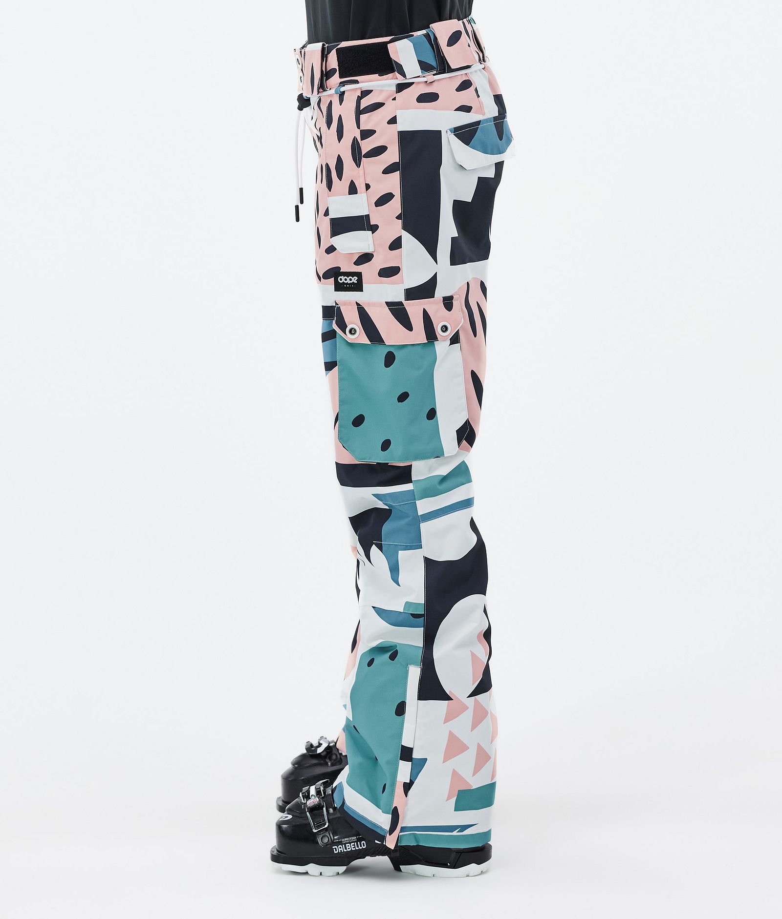 Iconic W Pantalon de Ski Femme Melon, Image 3 sur 7