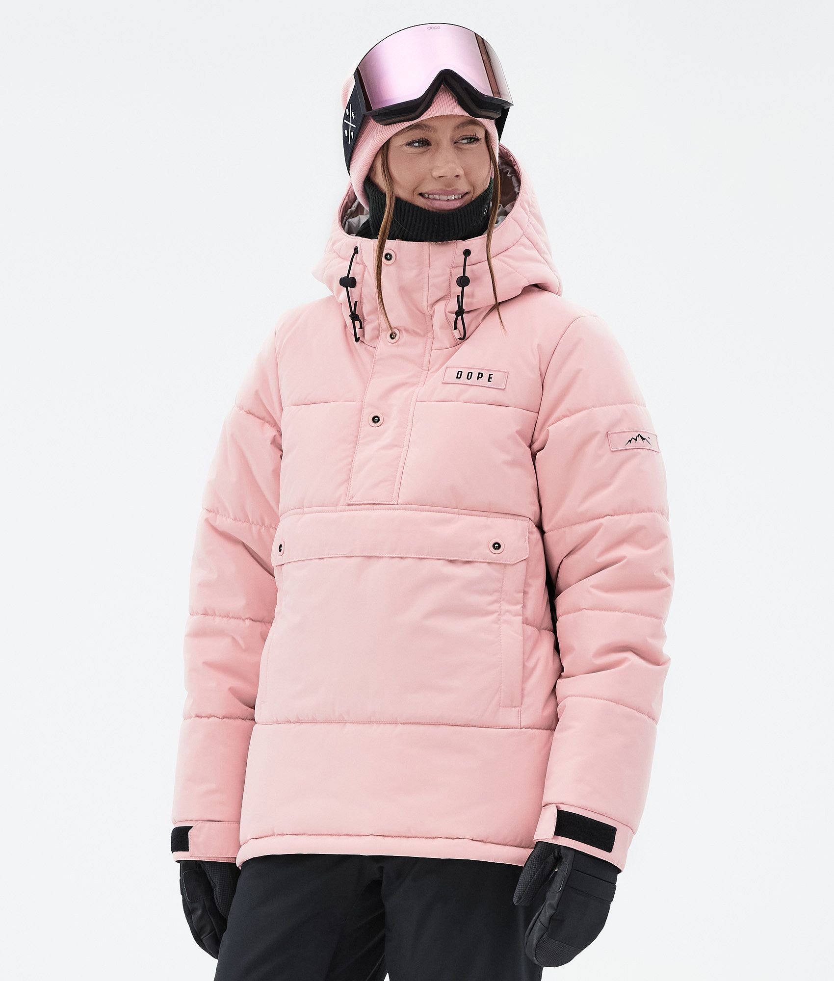 Dope Puffer W Ski Jacket Women Soft Pink Dopesnow NZ