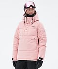 Puffer W Snowboardjakke Dame Soft Pink, Billede 1 af 8