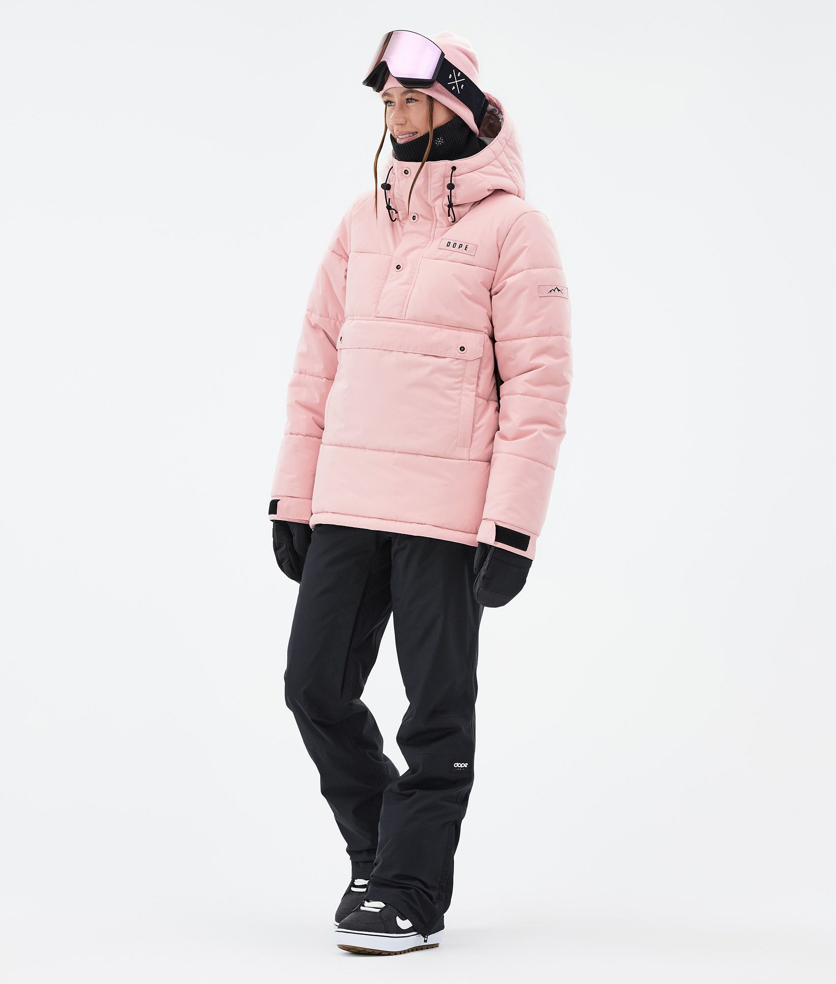 Dope Puffer W スノーボードジャケット レディース Soft Pink - ピンク | Dopesnow.com