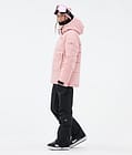 Puffer W Snowboard jas Dames Soft Pink, Afbeelding 3 van 8