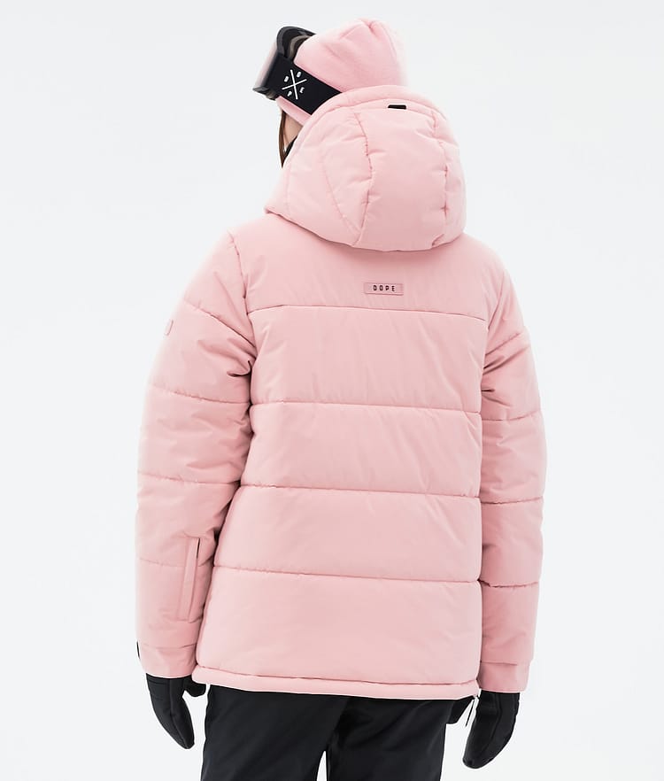 Puffer W Snowboardjacke Damen Soft Pink, Bild 6 von 8