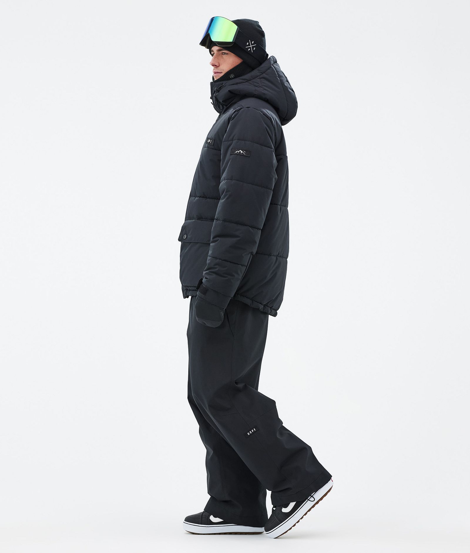 Puffer Full Zip スノーボードジャケット メンズ Black, 画像3 / 9