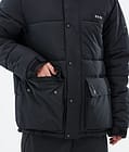 Puffer Full Zip Veste Snowboard Homme Black, Image 8 sur 9