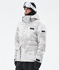 Puffer Full Zip Snowboardjacke Herren Grey Camo, Bild 1 von 9