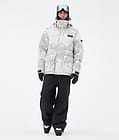 Puffer Full Zip Skidjacka Herr Grey Camo, Bild 2 av 9