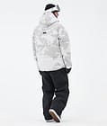 Puffer Full Zip Snowboard Jacket Men Grey Camo, Image 4 of 9