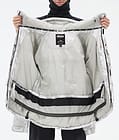 Puffer Full Zip Snowboard Jacket Men Grey Camo, Image 9 of 9