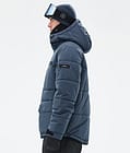 Puffer Full Zip Veste Snowboard Homme Metal Blue, Image 5 sur 9