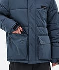 Puffer Full Zip Snowboardjacka Herr Metal Blue, Bild 8 av 9