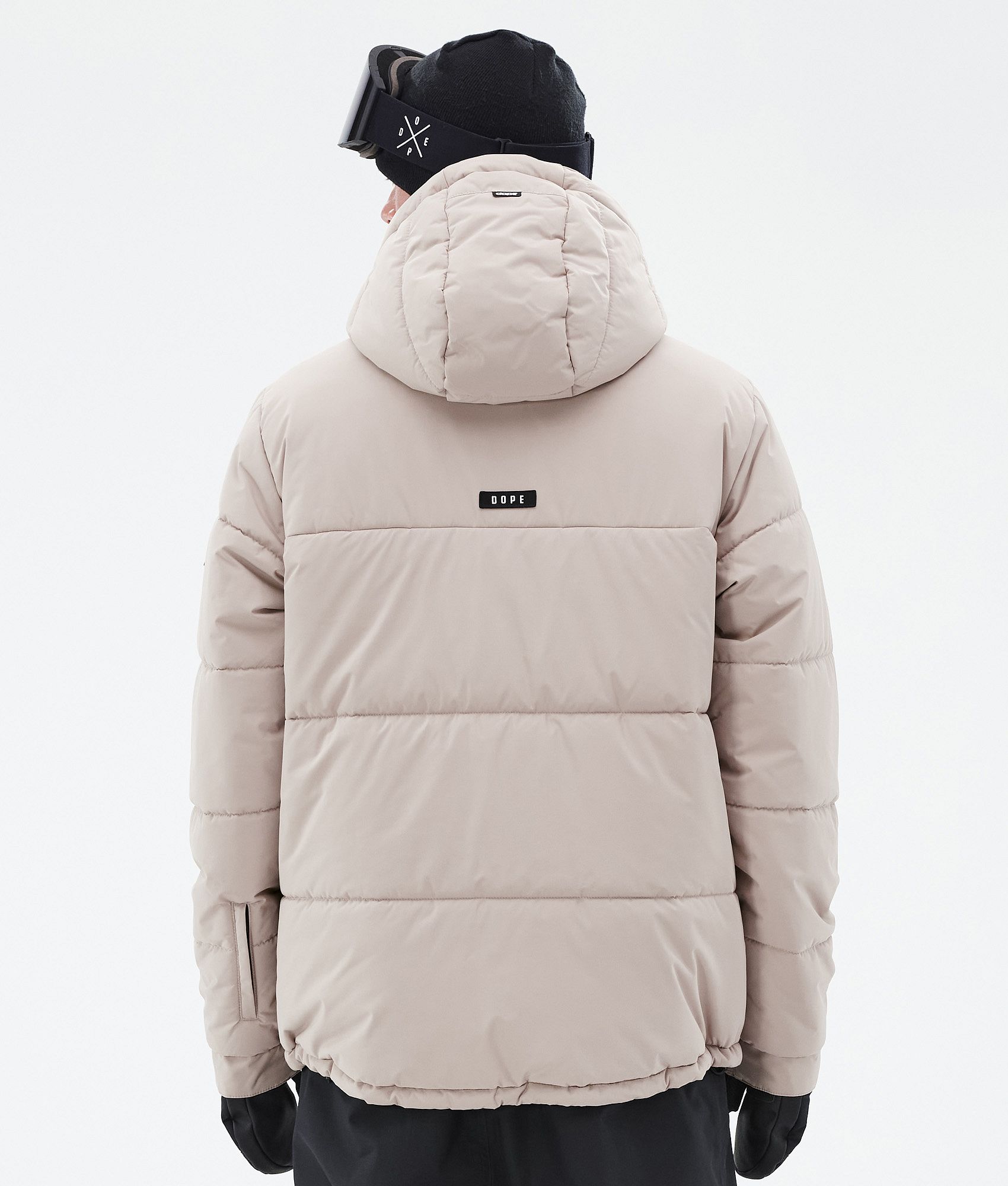 Dope Puffer Full Zip Men s Ski Jacket Sand