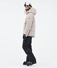 Puffer W Giacca Sci Donna Sand, Immagine 3 di 8